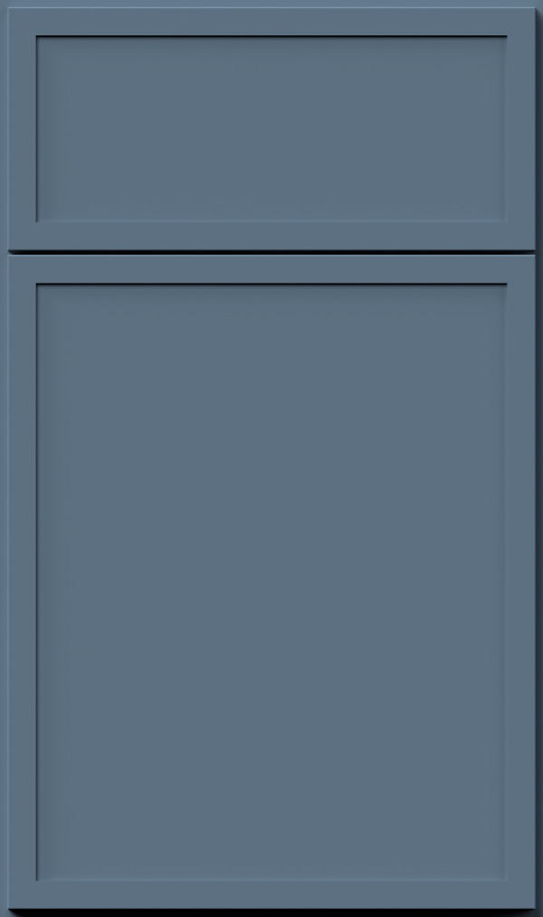Luna Denim Blue cabinet door
