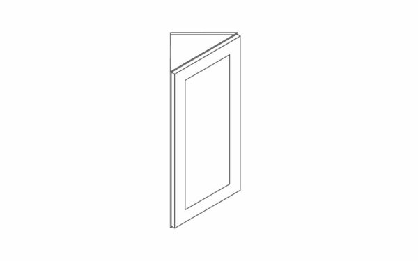 Angled Wall Corner Cabinet
