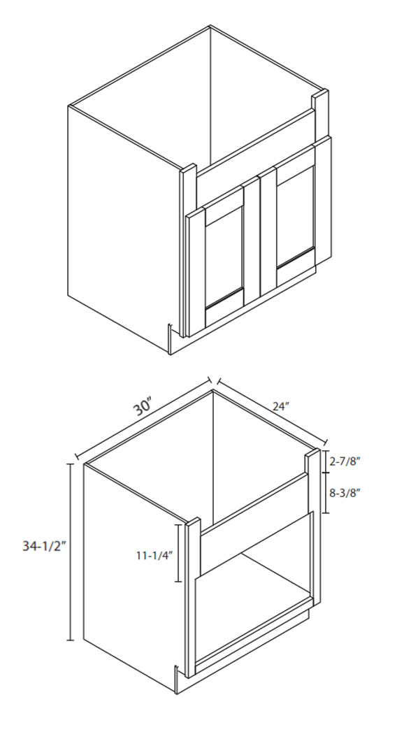 Farm Sink Base Cabinet