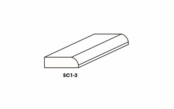 Bull Nose Scribe Molding
