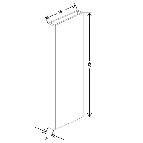 Fabuwood Allure Galaxy Desert Oak 42″H Columns
