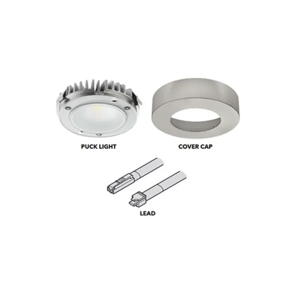 Fabuwood Allure Luna Truffle Puck Light Set