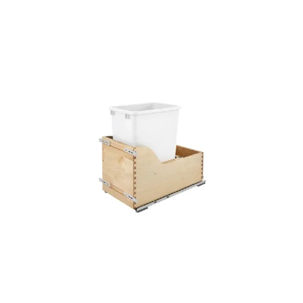 Fabuwood Ovela Tuscany Antracita 15″ W Trash Can (Blum Slides)
