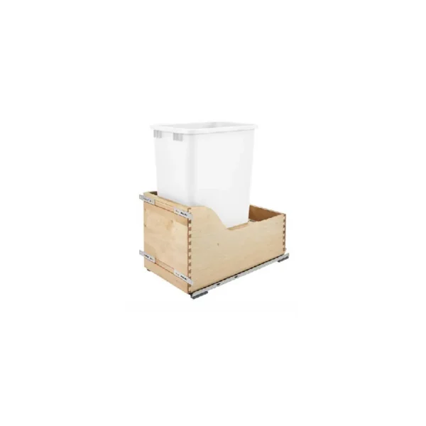 Fabuwood Ovela Tuscany Antracita 15″ W Trash Can Full Height Door (Blum Slides)