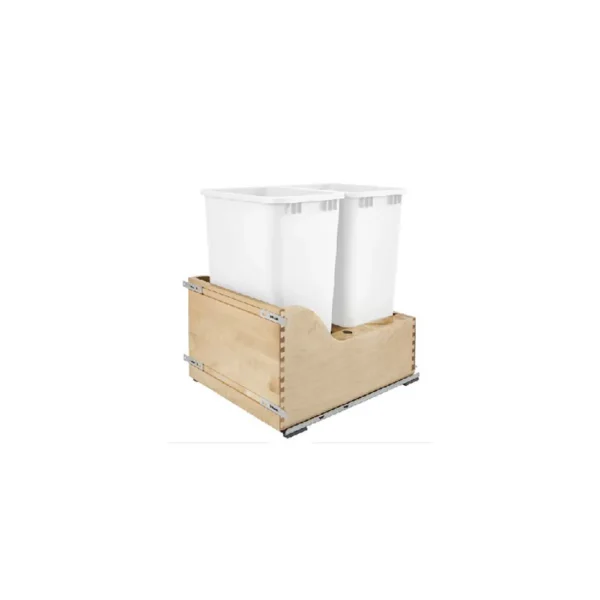 Fabuwood Ovela Tuscany Antracita 18″ W Trash Can Full Height Door (Blum Slides)